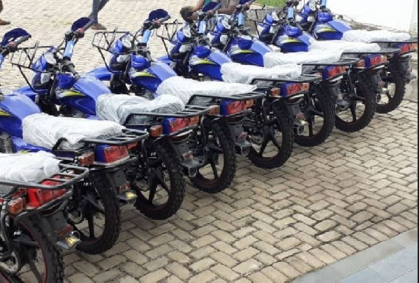 File photo of motorbikes