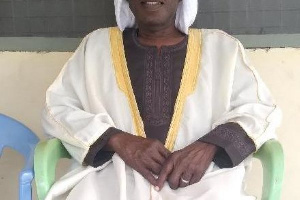 Chief Imam Adama Abubakar of the Tema Central Mosque