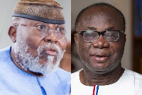 Dr Nyaho Nyaho-Tamakloe and Freddie Blay