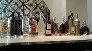 Some bottles of spirits and wines seized at Kempinski hotel