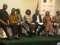 Panelists at the Toronto Ghana Diaspora Youth Forum in Toronto