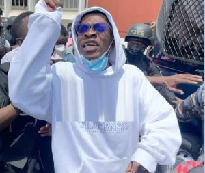 Dancehall artiste, Shatta Wale made his first appearance at the Accra circuit court