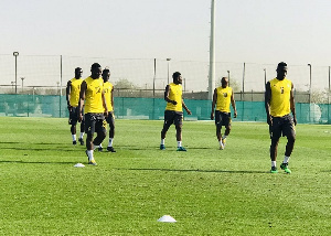 Black Stars 23 Training