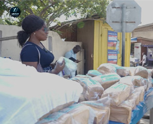 Bread seller, Evelyn Abena Ofosu