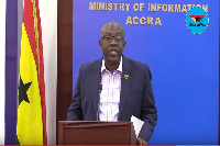 Minister of Information, Kojo Oppong Nkrumah