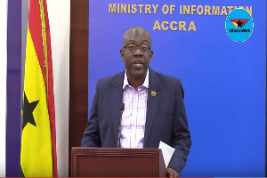 Information Minister Oppong Nkrumah