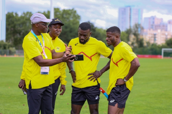 Ghana's men's 4x100m relay team