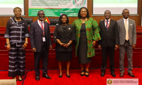 Members of the ECOWAS Community Court of Justice (CCJ)