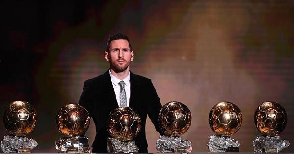 Lionel Messi has won six Ballon d'Or awards