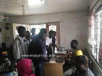 A group of young people at a school placement centre