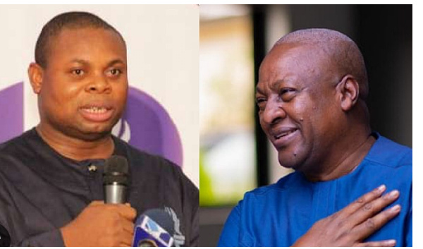 Franklin Cudjoe and John Mahama