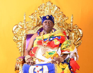 The President Of The National House Of Chiefs, Ogyeahohoo Yaw Gyebi II