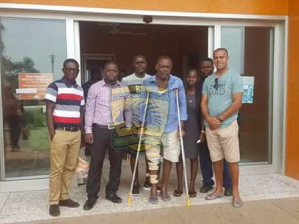 Nana Berchie was on admission at the Komfo Anokye Teaching Hospital for 70 days