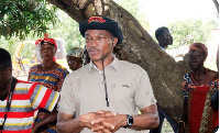 William Dzamefe, the acting Volta Regional Director of Agriculture