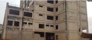 Abandoned 44-year-old maternity block at the Komfo Anokye Hospital