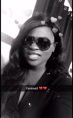 Sista Afia in the video wished Ebony farewell, sends her condolences to family of the deceased