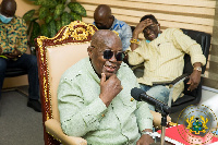 President Akufo-Addo is on a tour of the Volta and Oti regions