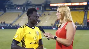 Edward Opoku expressed delight after the game