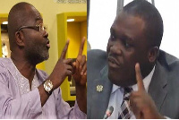 MP for Assin Central, Kennedy Agyapong and MP for Ningo-Pampram, Sam George