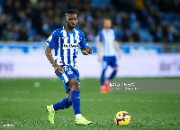 Deportivo Alaves and Black Stars midfielder Mubarak Wakaso