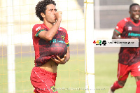 Asante Kotoko’s Brazilian attacker Fabio Gama Dos Santos