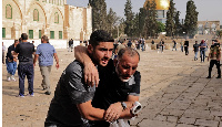 Israeli forces stormed the Al-Aqsa Mosque compound