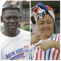 Agya Koo and Matilda Asare