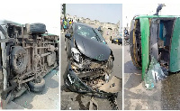 There was also an accident that claimed two lives at Odododiodio area