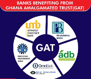 The infographic shows the number of institutions who have met the GHC400m capitalization