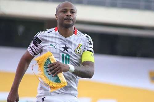 Ghana captain Andre Ayew