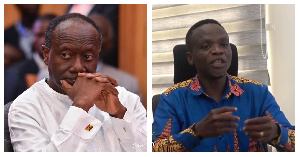 Ken Ofori-Atta and Dr George Domfeh