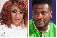 Asamoah Gyan and his ex-wife Gifty