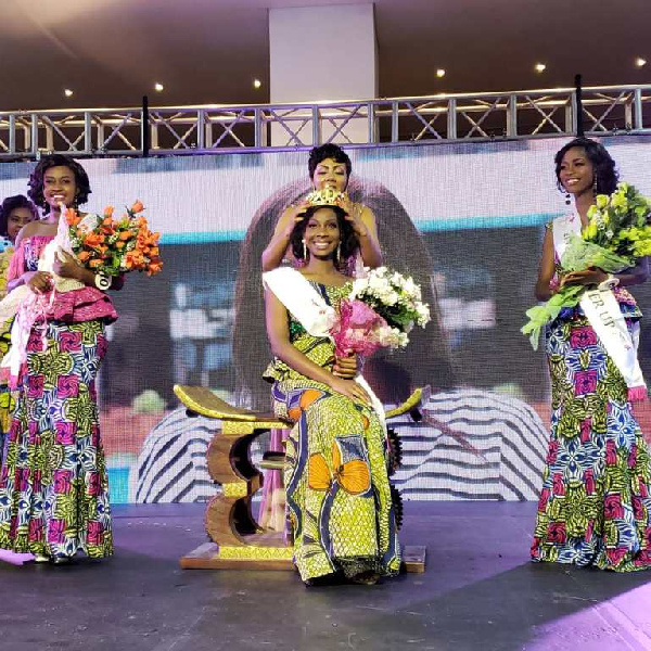 Nana Ama Benson is Miss Ghana 2018