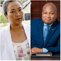 Aisha Huang and Samuel Okudzeto Ablakwa