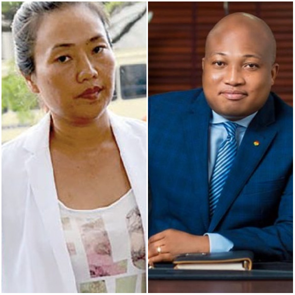 Aisha Huang and Samuel Okudzeto Ablakwa