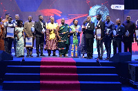 Some award receipients in a photo