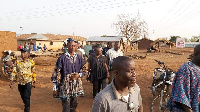 Salifu Adam Braimah was at the Tulwe Traditional area