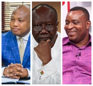 Samuel Okudzeto Ablakwa, Ken Ofori-Atta and Chairman Wontumi