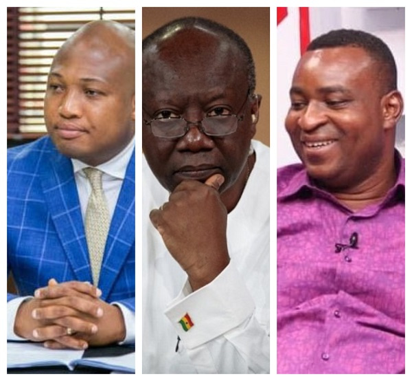 Samuel Okudzeto Ablakwa, Ken Ofori-Atta and Chairman Wontumi