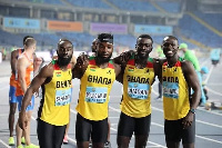 Ghana's 4x100m team