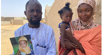 Sani Bature wit im wife Halima lose dia five month old daughter to Malaria for 2020