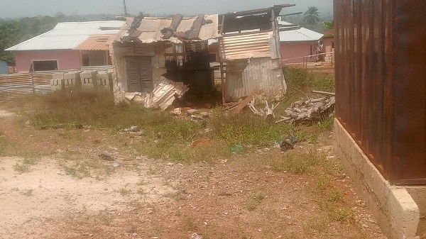 The abandone toilet facility