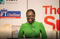 Managing Director of the Ghana Stock Exchange, Abena Amoah