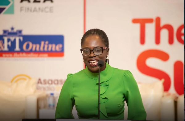 Managing Director of the Ghana Stock Exchange, Abena Amoah