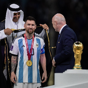 Argentina skipper, Lionel Messi