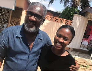 Fella Makafui and Ebony's father