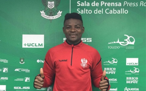 Mohammed Amado penned  a two-year deal with CD Toledo