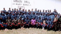 Customs officers who partook in the training