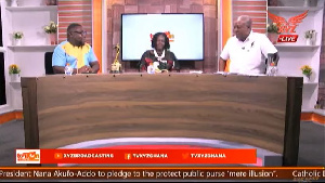 Former President John Dramani Mahama was on TV XYZ