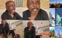 The unidentified man believed to be a Nigerian is diabetic and has been in the US for 35 years